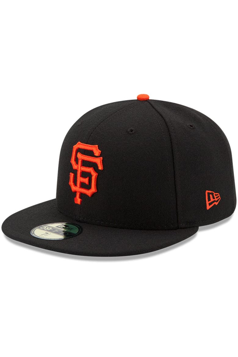 Youth New Era Black San Francisco Giants Authentic Collection On-Field Game 59FIFTY Fitted Hat, Alternate, color, BLACK