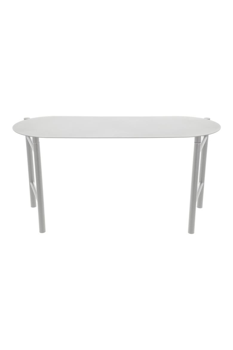 Disc Portable Bench, Main, color, SOFT GREY