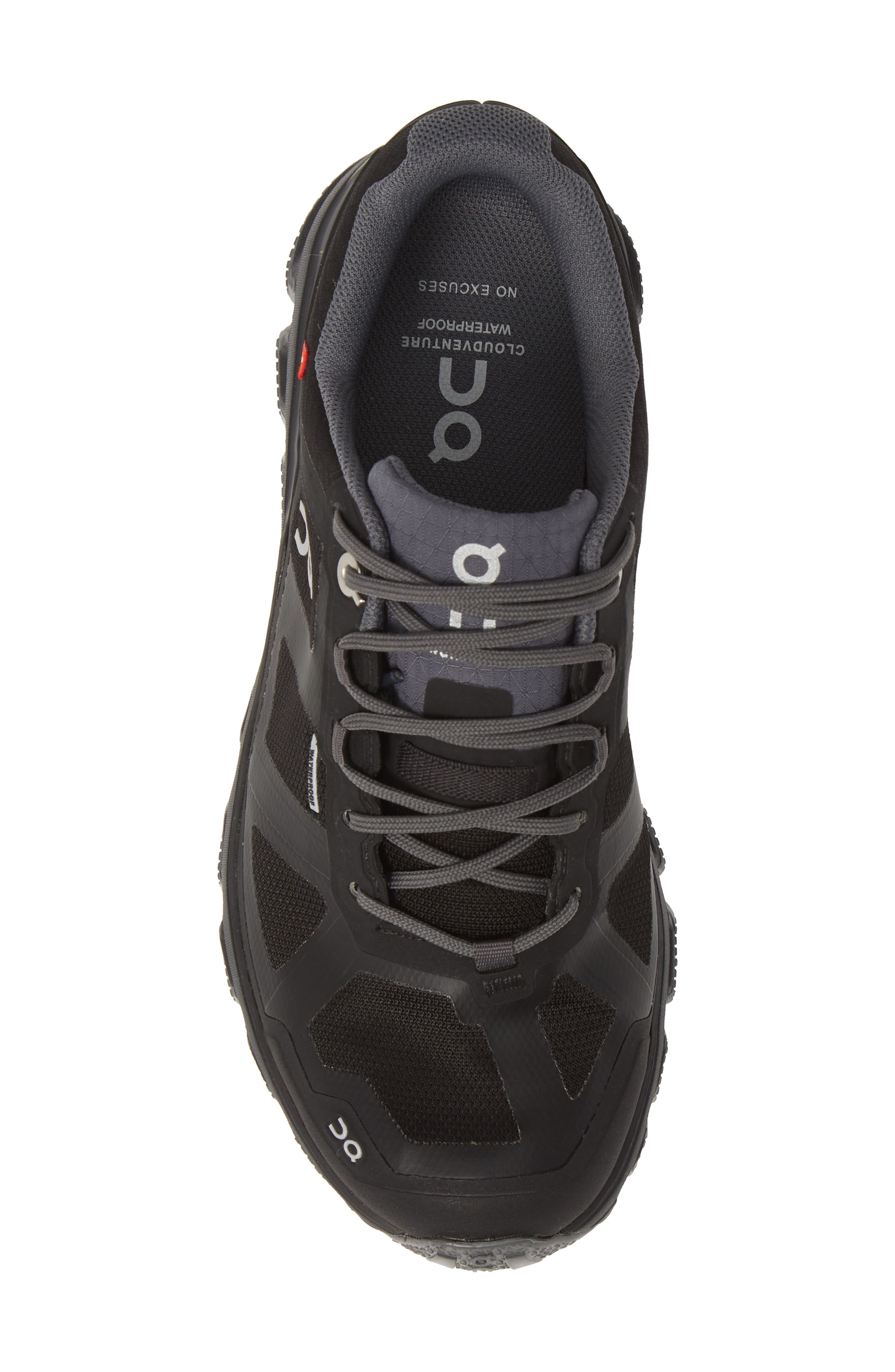 Cloudventure Waterproof Trail Running Shoe - Women, Alternate, color, BLACK/ GRAPHITE