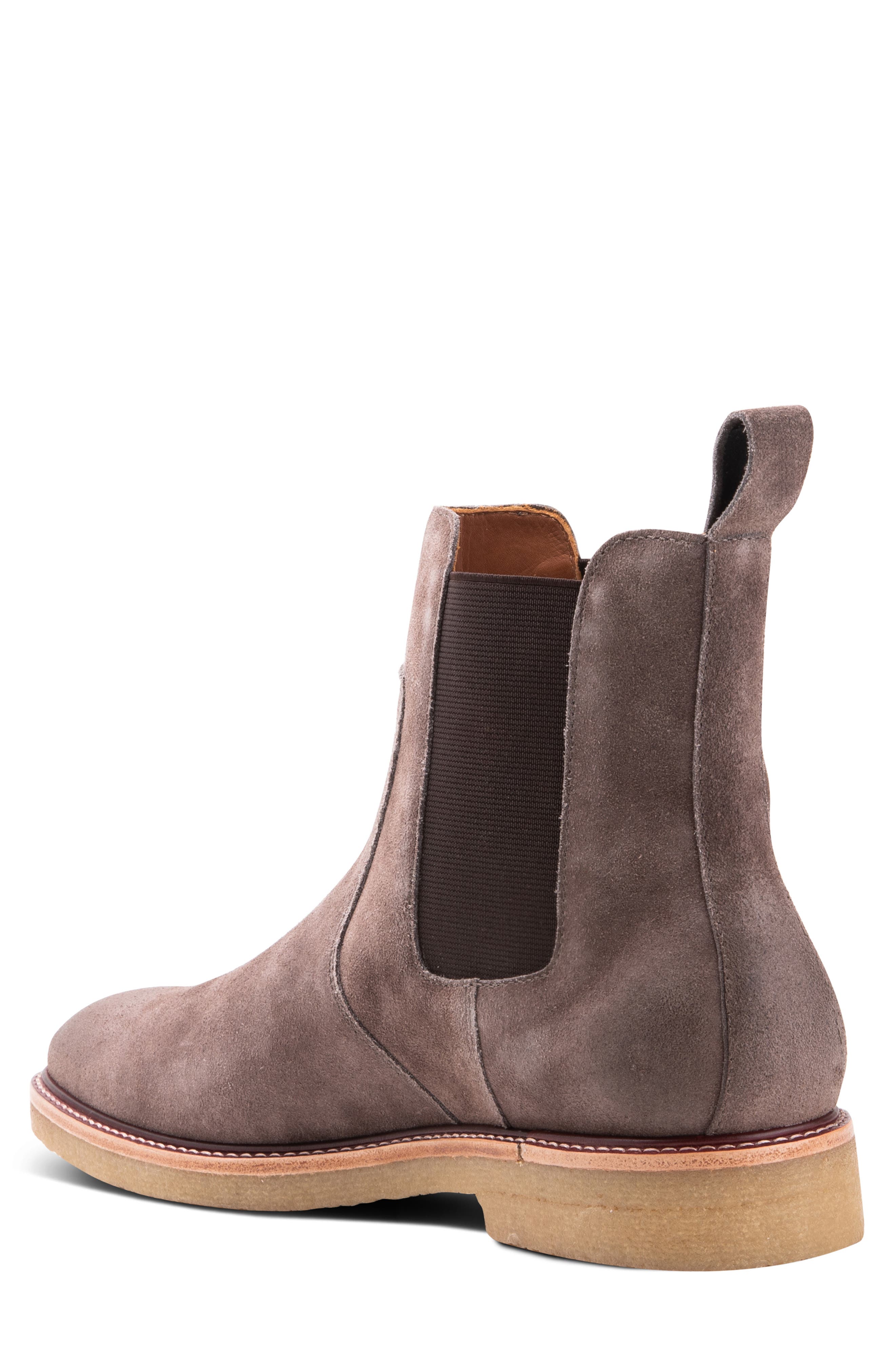 Gordon Rush Vaughn Chelsea Boot, Alternate, color, Grey Suede