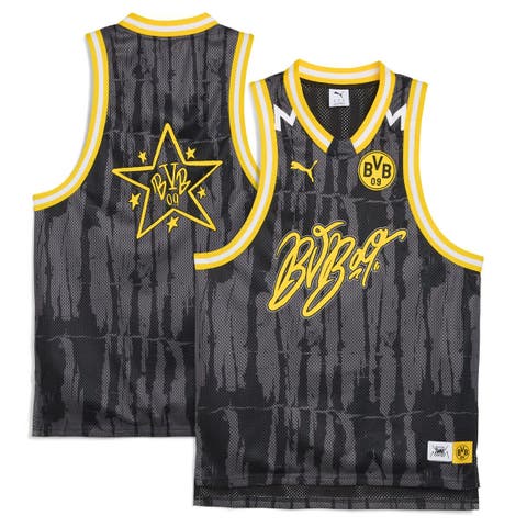 Men's Puma Black Borussia Dortmund 2025 FIFA Club World Cup dryCELL Basketball Jersey
