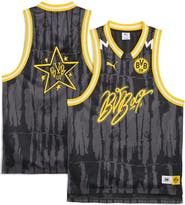 PUMA Men's Puma Black Borussia Dortmund 2025 FIFA Club World Cup dryCELL Basketball Jersey
