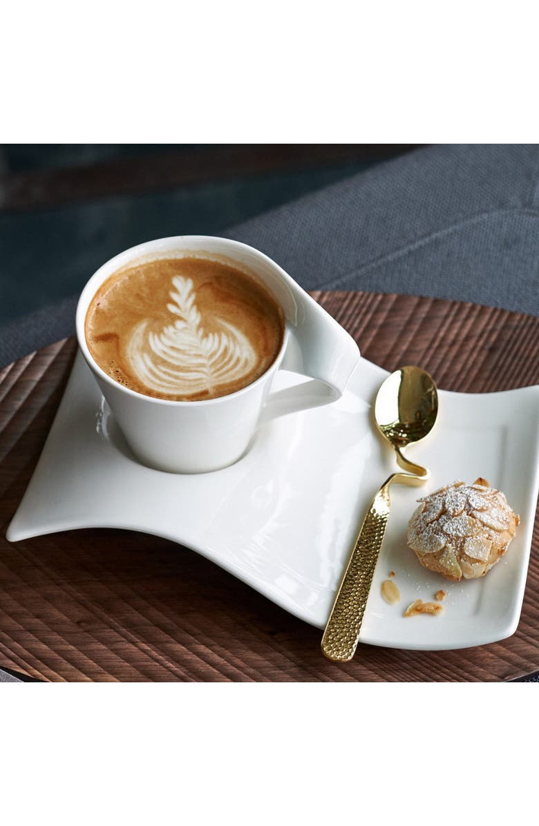 Villeroy & Boch NewWave Caffè 6 Piece Espresso Set for 2, Alternate, color, White