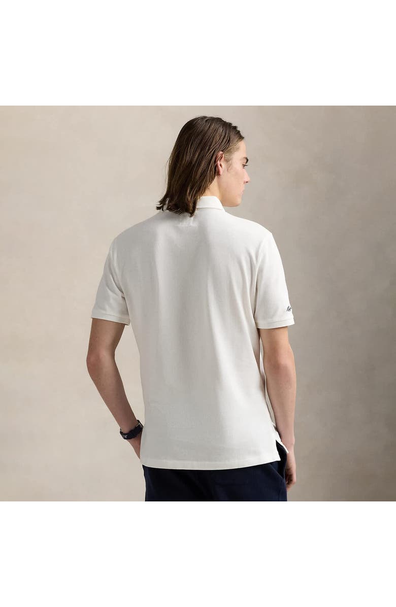 Polo Ralph Lauren White Yankees  Polo Shirt, Alternate, color, 