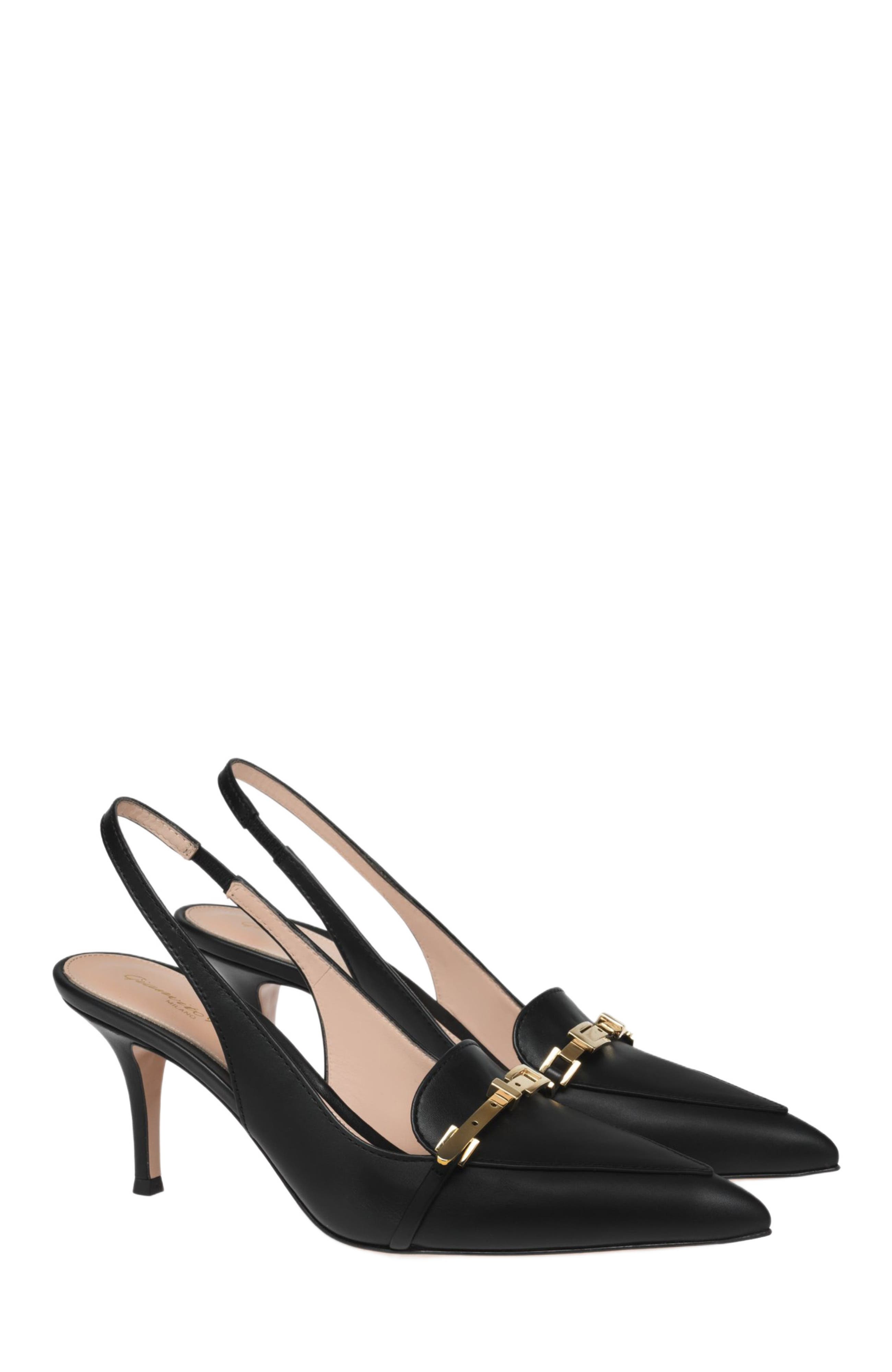 Gianvito Rossi Carrey Sling 70, Alternate, color, 