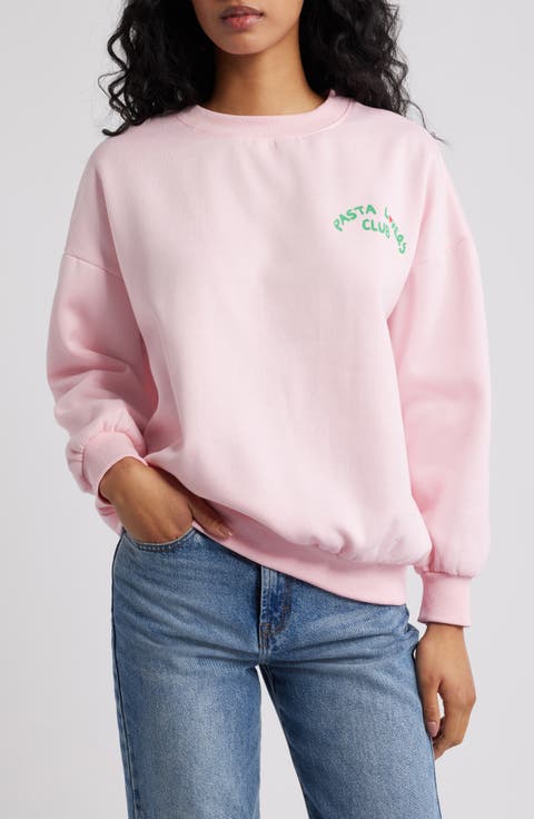 Pasta Lovers Club Cotton Sweatshirt