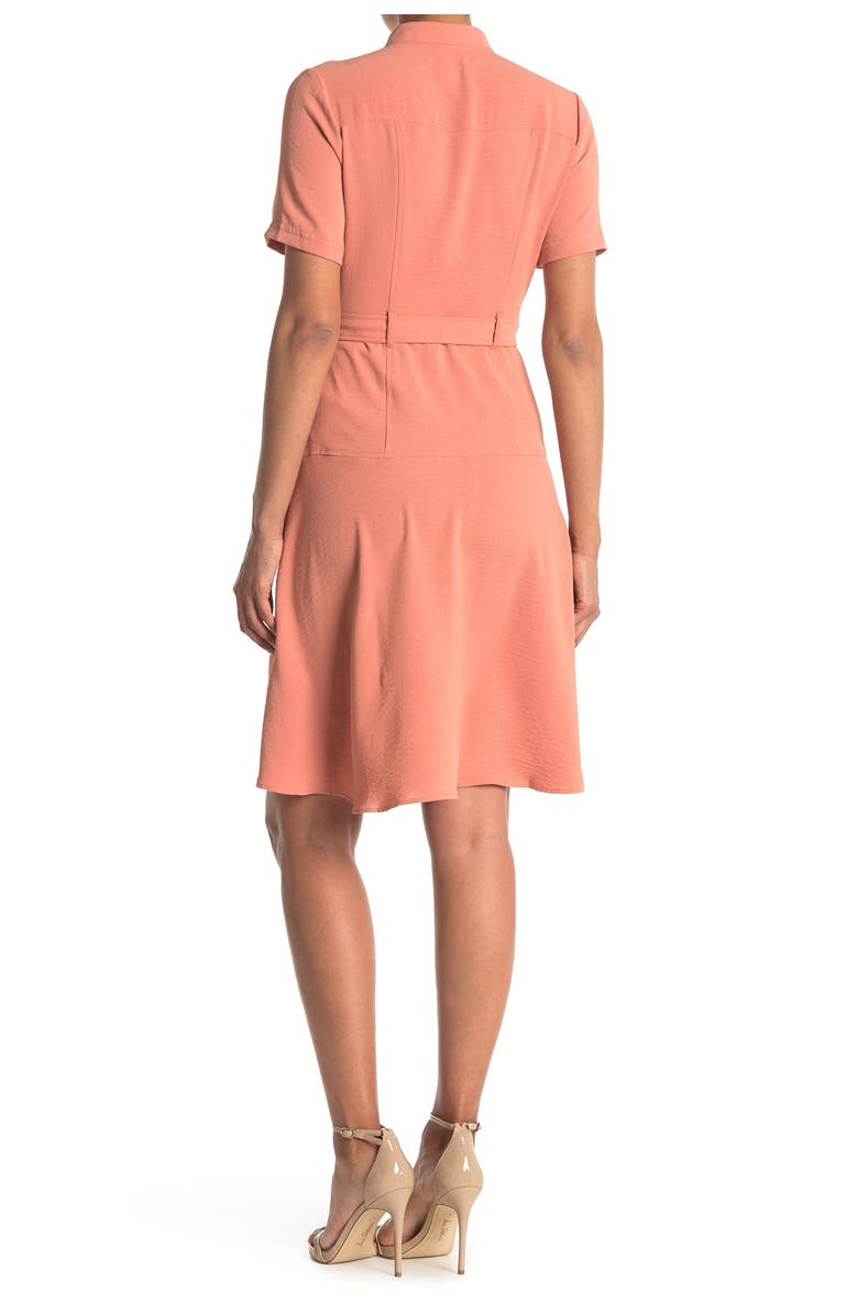 London Times Air Flow Crepe Utility Dress, Alternate, color,