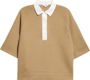 Reiss Gaia Cotton Blend Polo