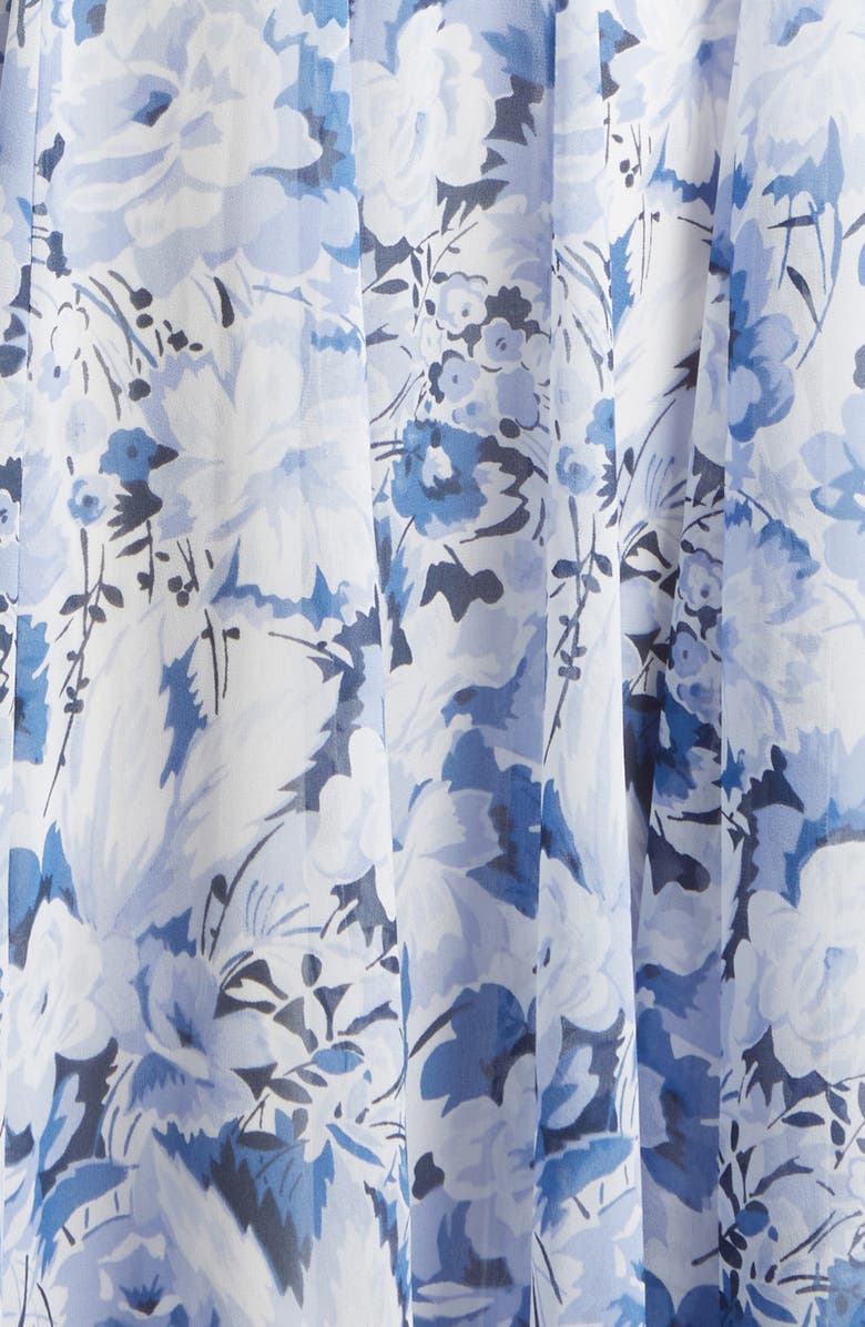 Cinq à Sept Marmo Heirloom Petals Dress, Alternate, color, Navy Multi