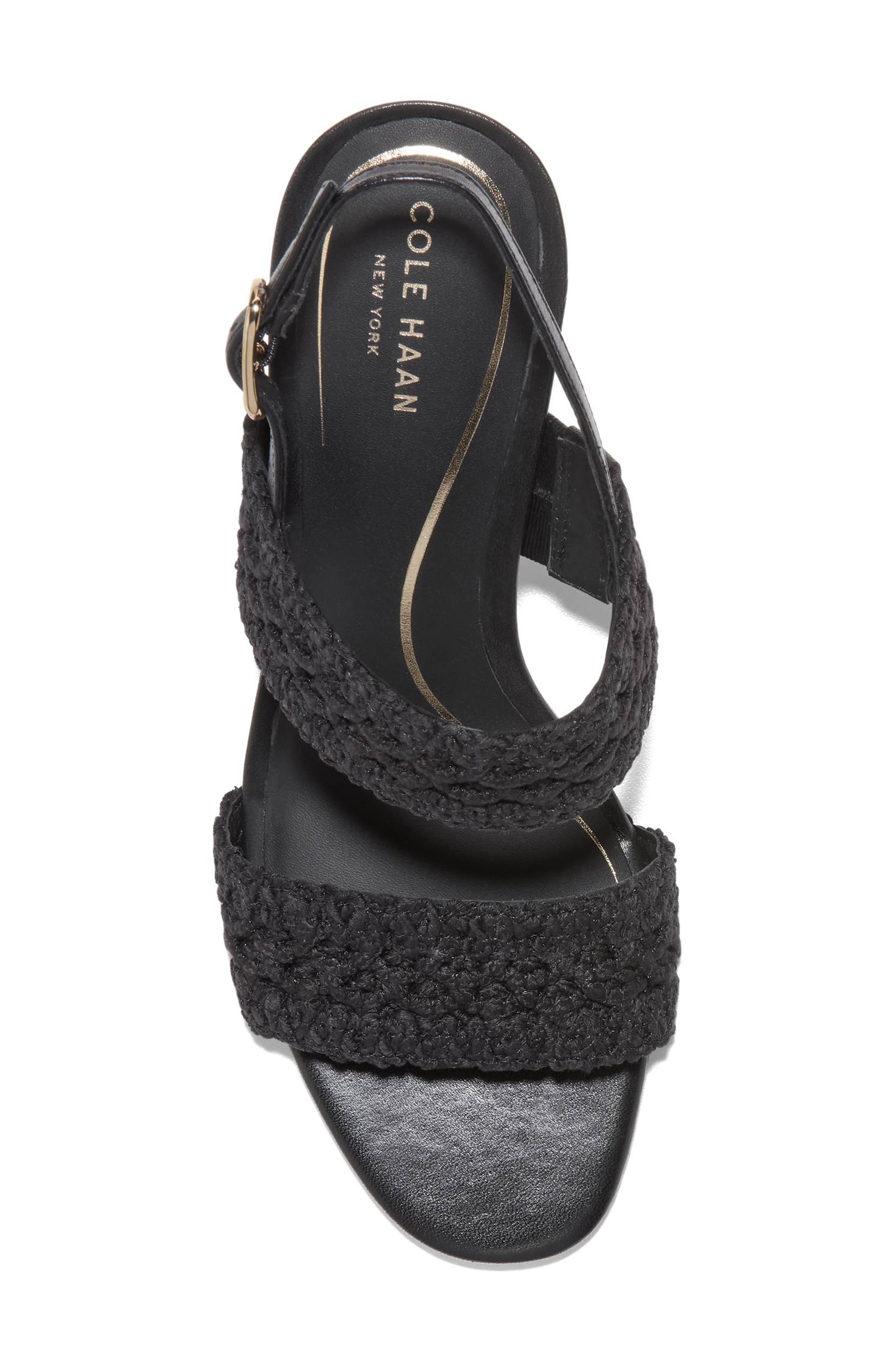 Cole Haan Harlan Woven Double Band Slingback Sandal, Alternate, color, 
