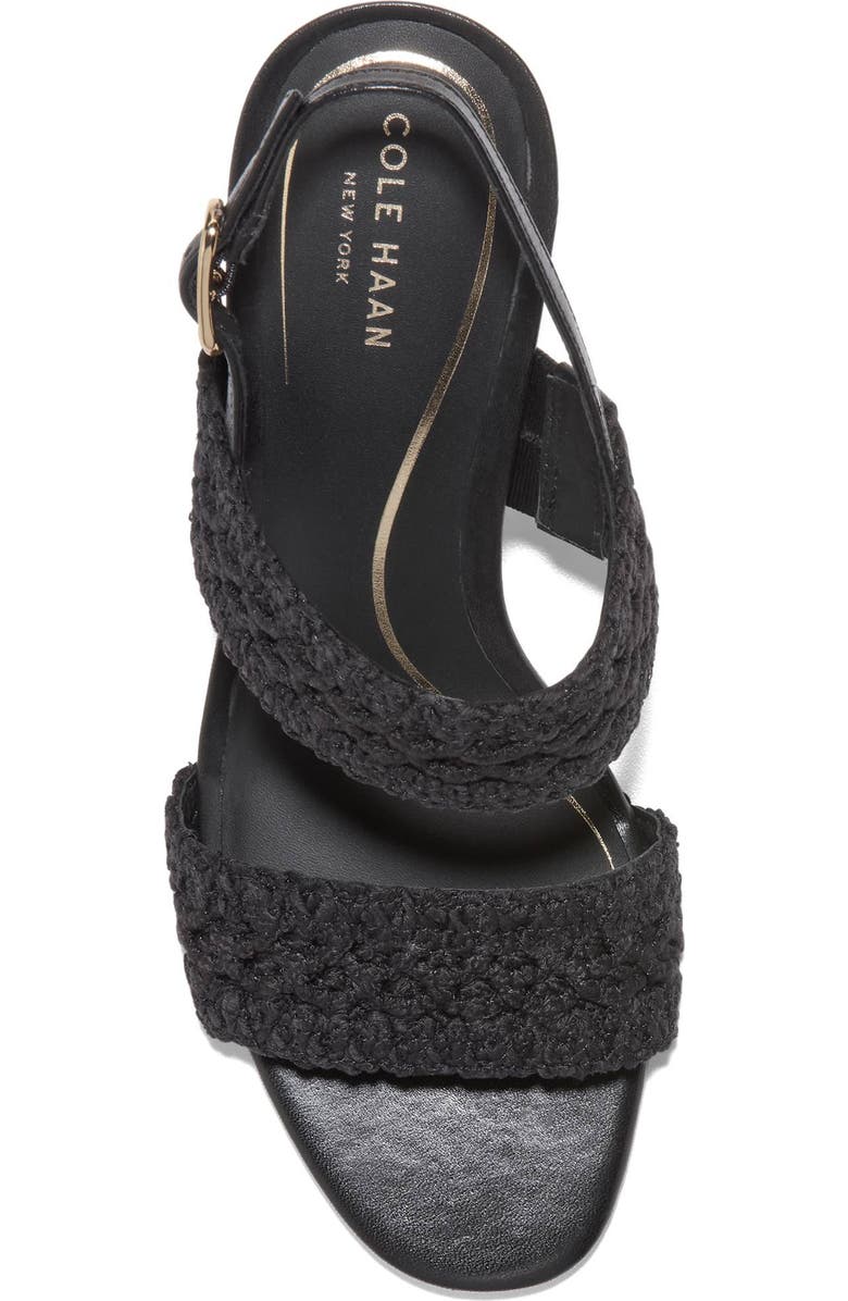 Cole Haan Harlan Woven Double Band Slingback Sandal, Alternate, color,