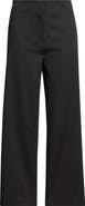 Nordstrom High Waist Stretch Cotton Wide Leg Pants