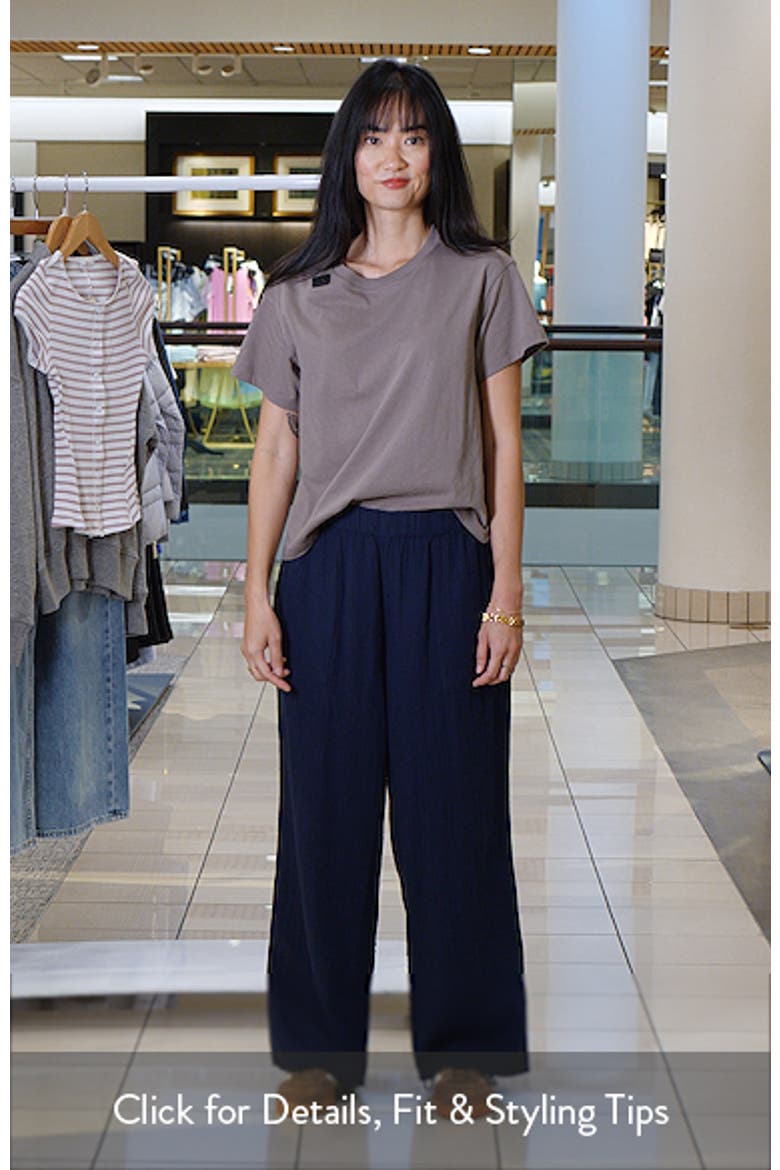 Cotton Gauze Pull-On Pants video