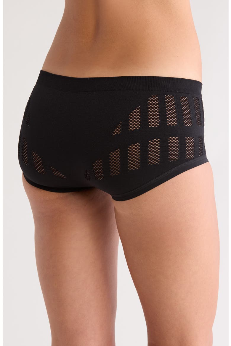 Midnight Hipster Panties, Alternate, color, BLACK