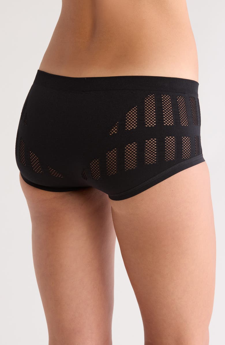 Hauty Midnight Hipster Panties, Alternate, color, Black