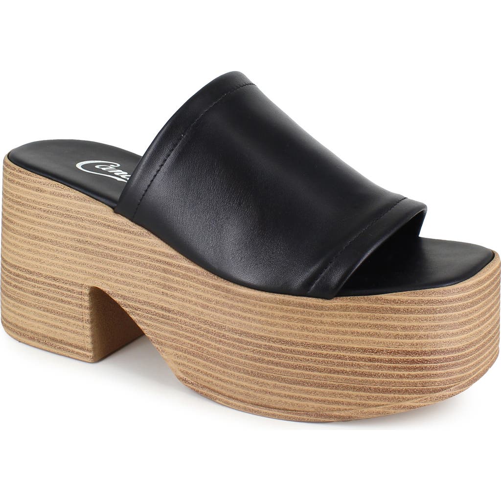 Zigi Ophelia Platform Slide Sandal In Multi