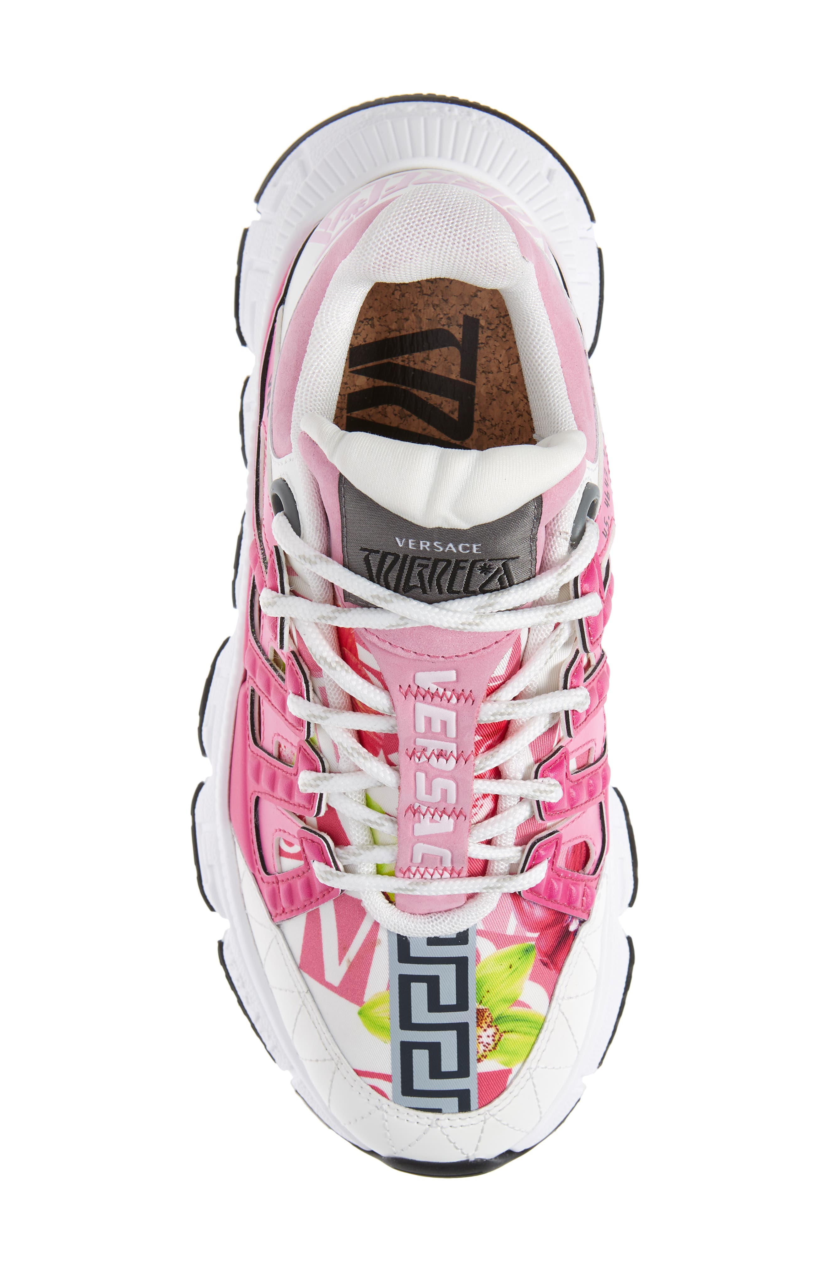 Versace Trigreca Low Top Sneaker, Alternate, color, 