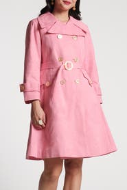 Frances Valentine Jacqueline Coat Pink Parasol