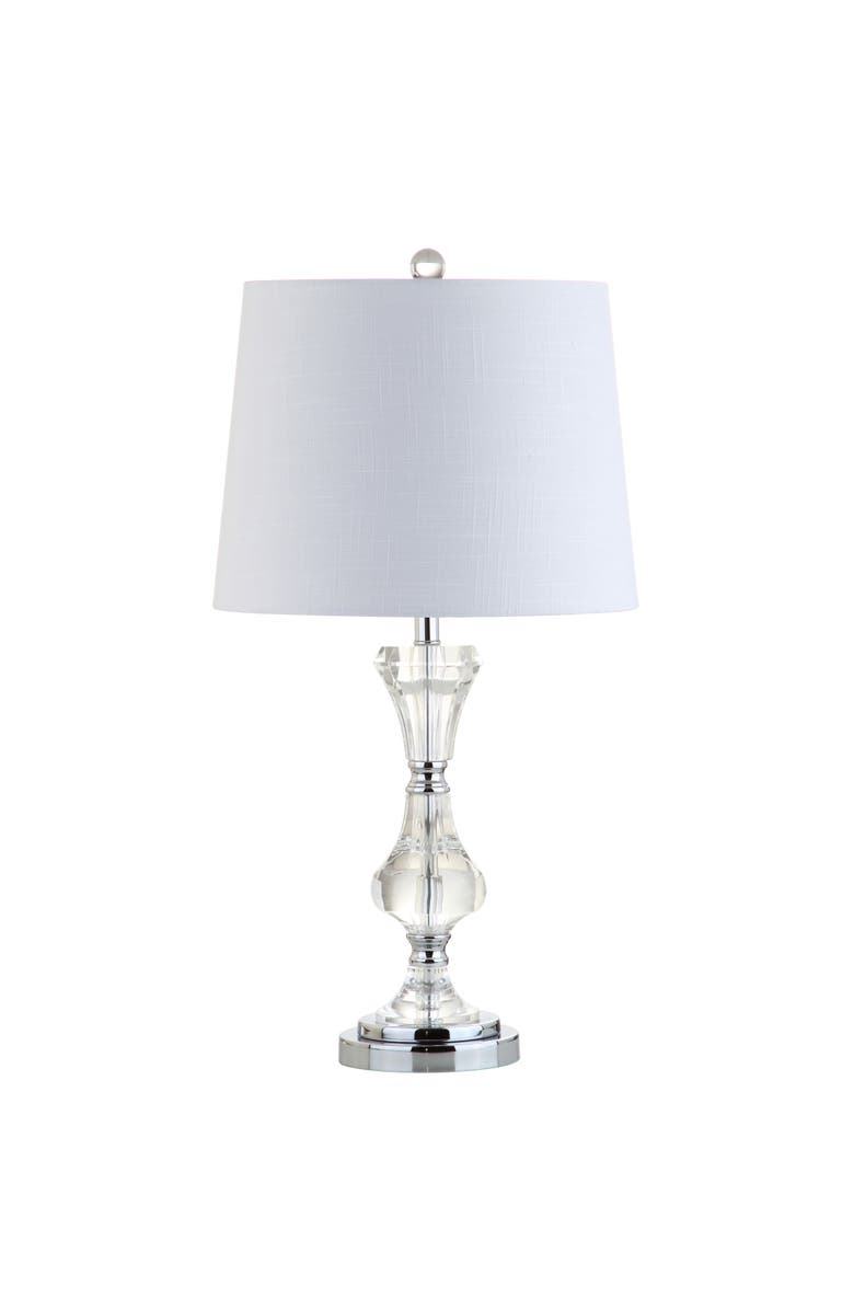 JONATHAN Y Riley Crystal LED Table Lamp, Alternate, color,