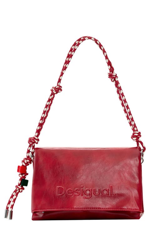 Faux Leather Crossbody Bag