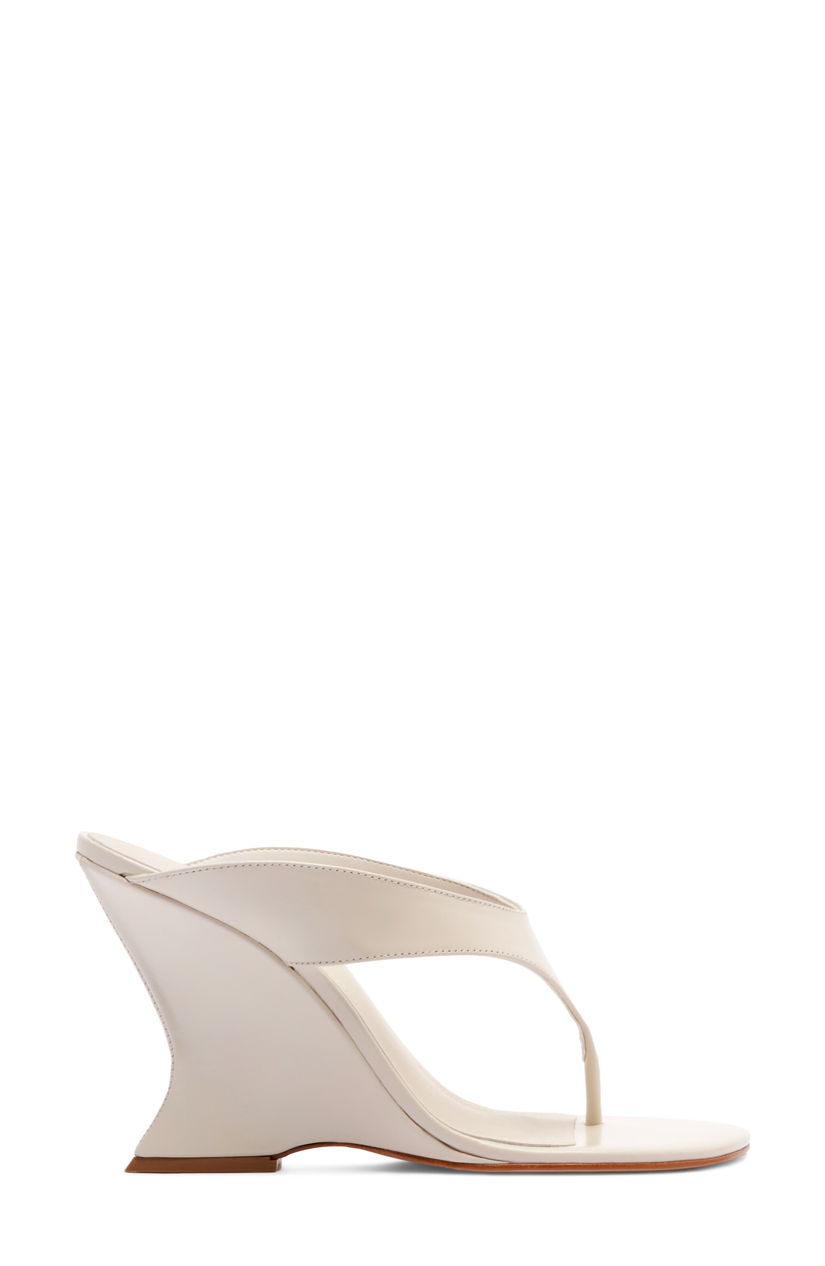 Maya Wedge Sandal, Alternate, color, SUGAR WHITE