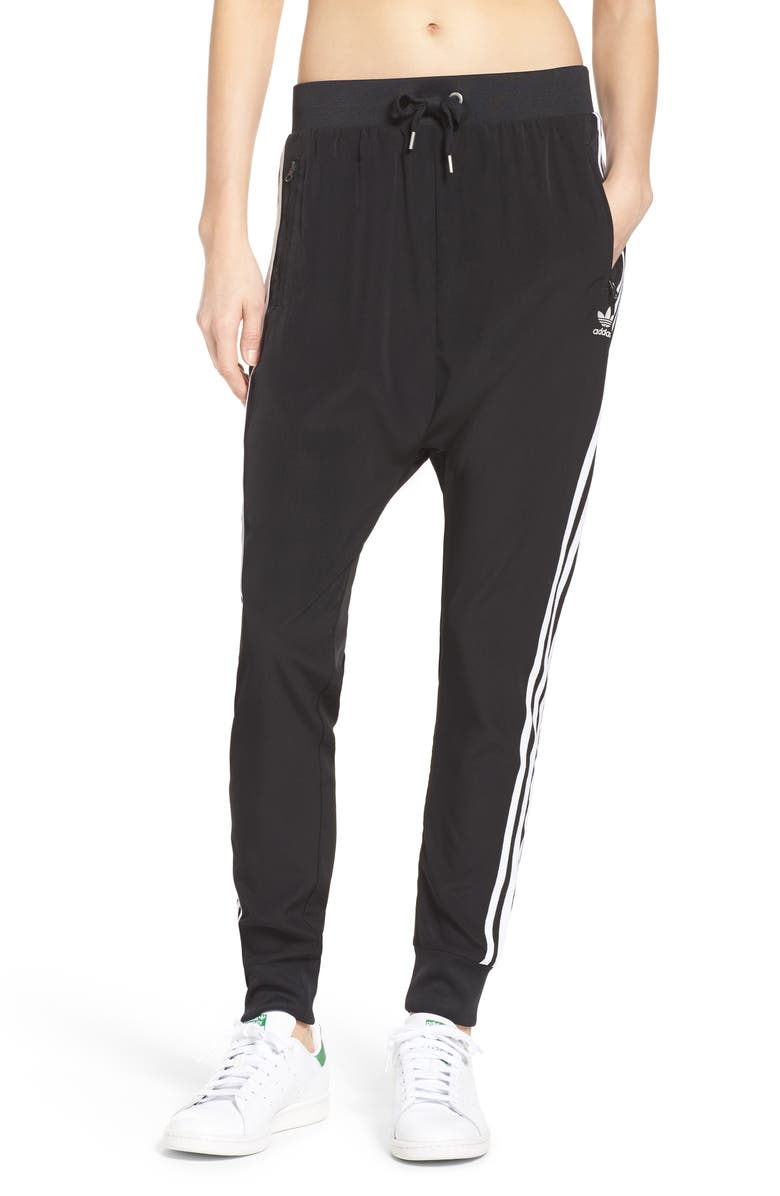 adidas Originals 3-Stripes Harem Pants, Main, color, 