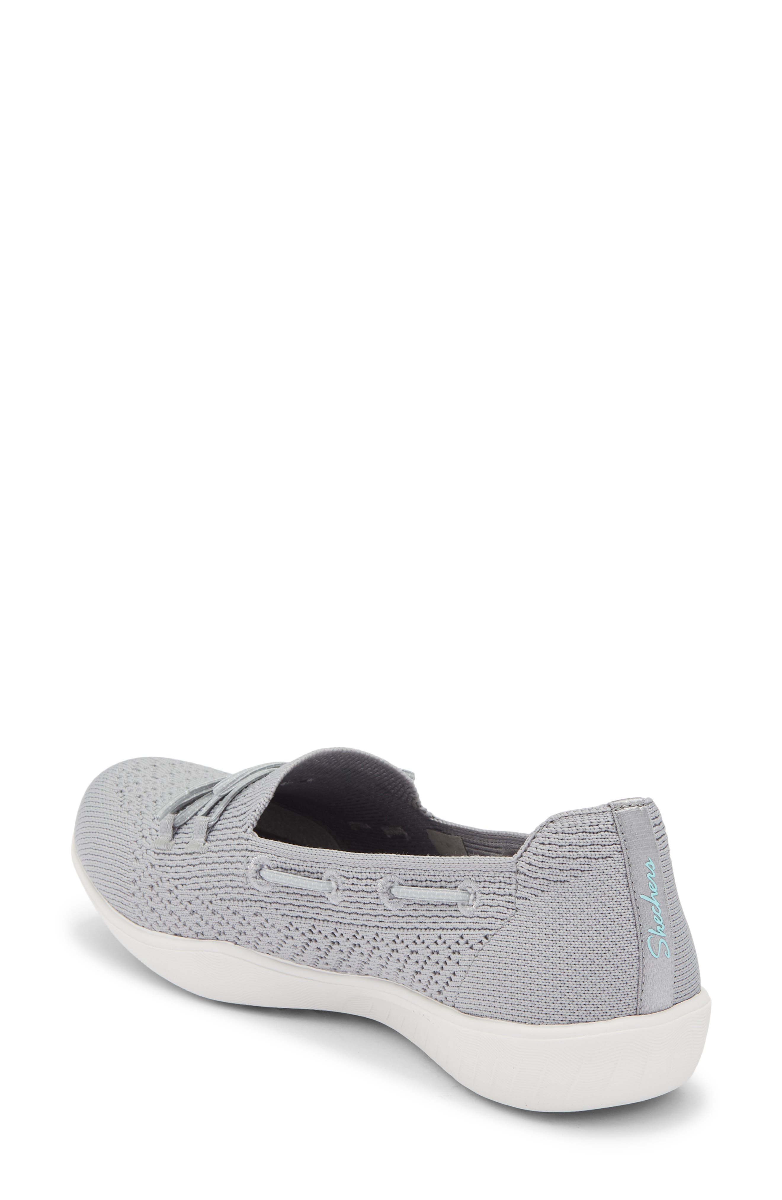 SKECHERS Newbury St Preppy Slip-On Sneaker, Alternate, color, Gry