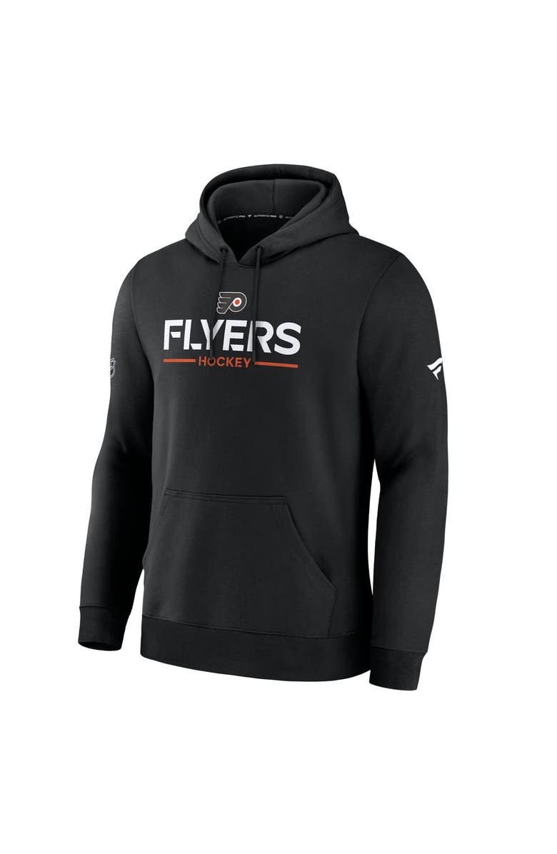FANATICS Men's Fanatics Black Philadelphia Flyers Authentic Pro Primary Hoodie, Alternate, color, Black