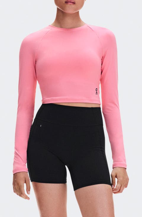 Studio Long Sleeve Crop Top