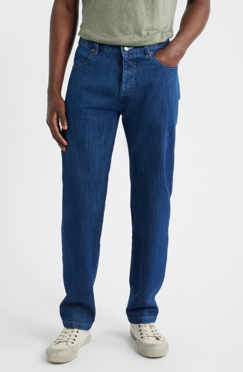 Straight Leg Organic Cotton Jeans
