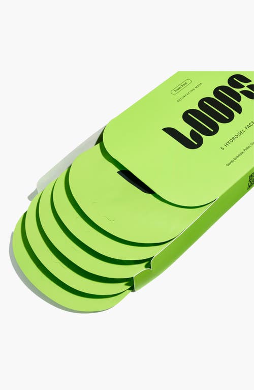 Loops 5-pack Fresh Peel Face Mask In Fresh Peel