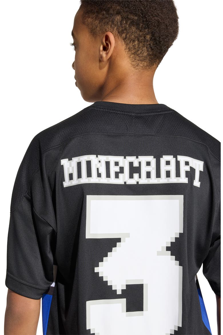x Minecraft Kids' Graphic Print T-Shirt, Alternate, color, BLACK