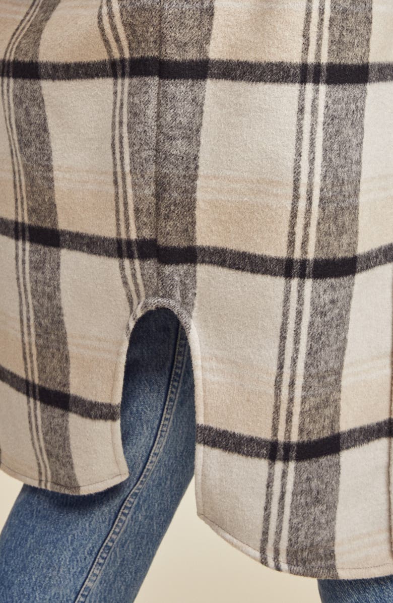 Reformation Ainslie Plaid Coat, Alternate, color, 