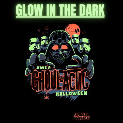 Star Wars Halloween T-shirt In Black