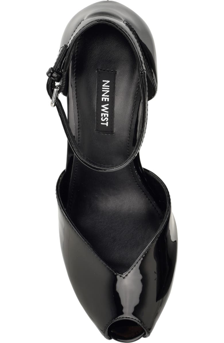 Nine West Keela Platform Ankle Strap Pump, Alternate, color,