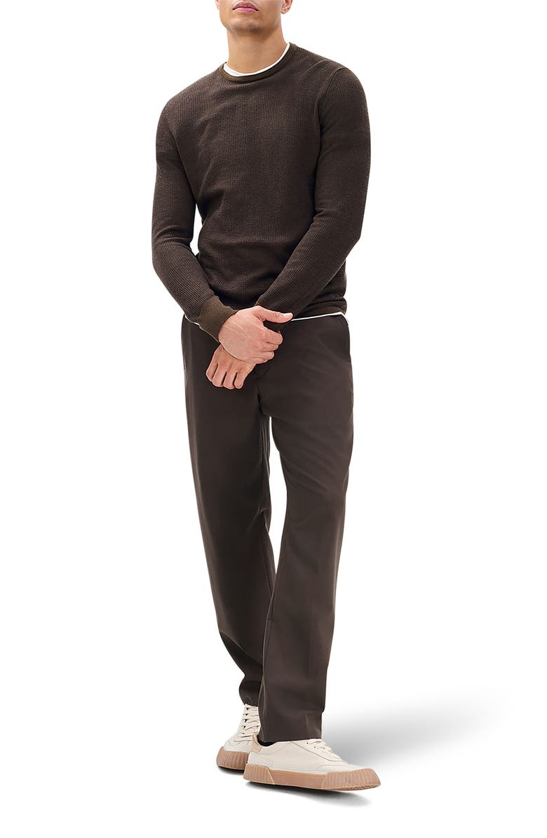 rag & bone Gregory Crewneck Sweater, Alternate, color, Stonewall