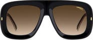 Carrera Eyewear Special Edition FLAGLAB 18 57mm Gradient Square Shield Sunglasses