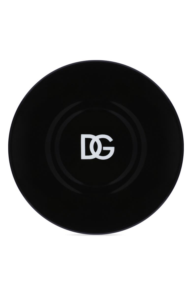 Dolce&Gabbana DG Logo Set of 2 Espresso Cups & Saucers, Alternate, color, Black