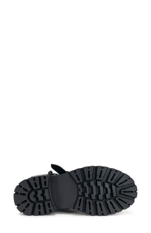 Azalea Wang Spridy Buckled Combat Boot In Black