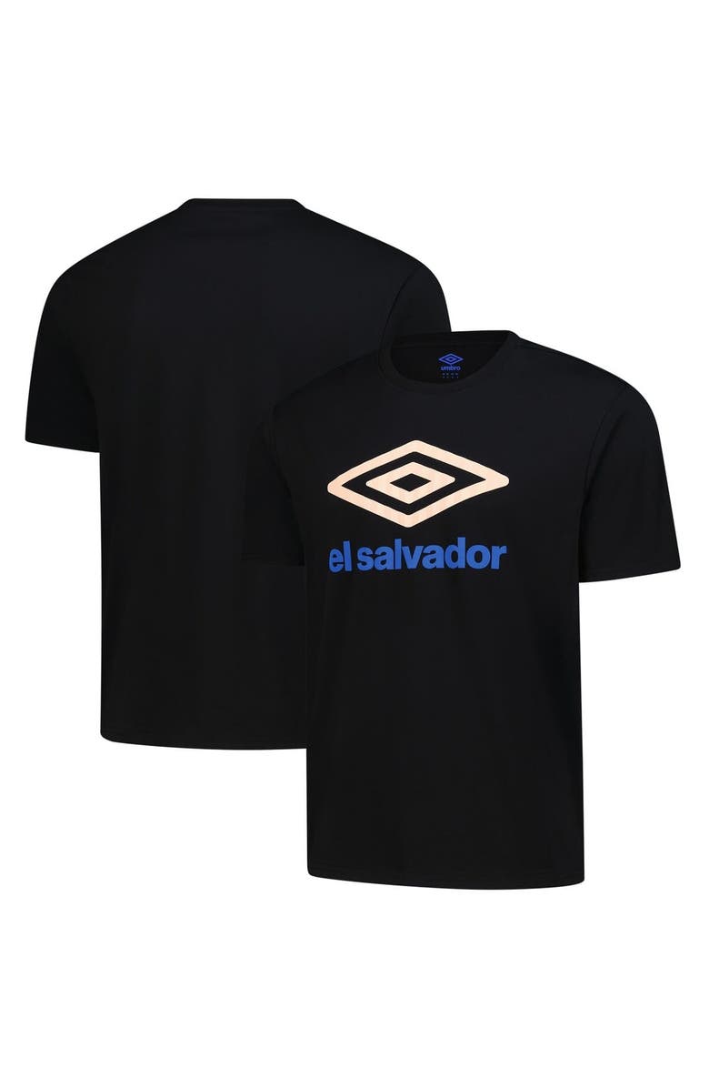 Umbro Men's Umbro Black El Salvador National Team Graphic T-Shirt, Main, color, Black