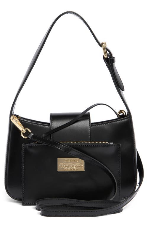 Valentino By Mario Valentino Kai Super V Shoulder Bag With Pouch In Black