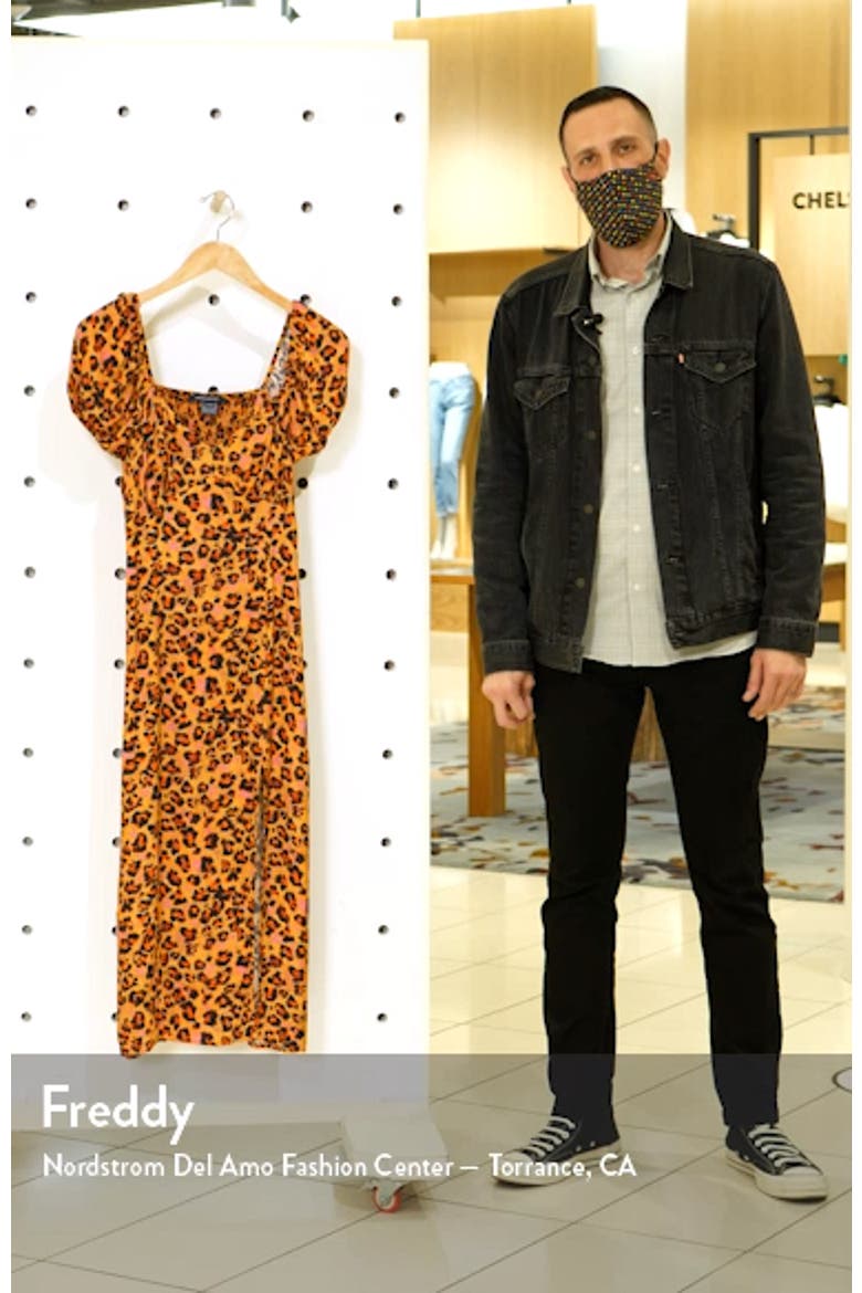 Ameli Leopard Spot Dress video