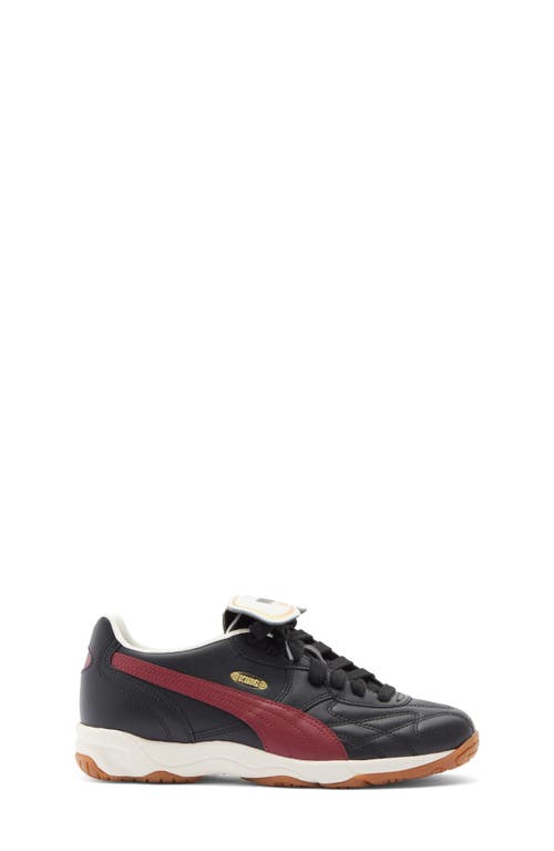 Puma Kids' King Indoor Soccer Sneaker In Black
