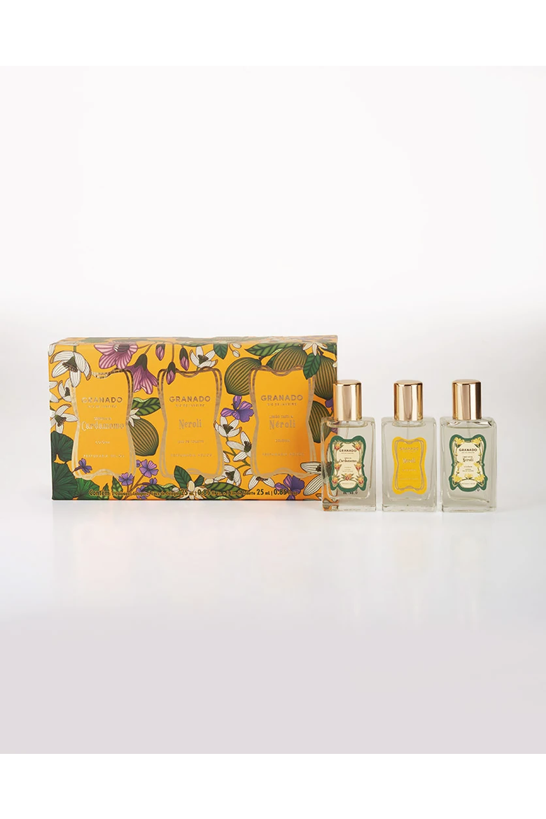 Perfumery Trio - Neroli, Sândalo & Cardamomo and Limão Taiti & Néroli, Main, color, Clear