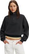 Cotton On Women's Quarter Zip Sweatshirt