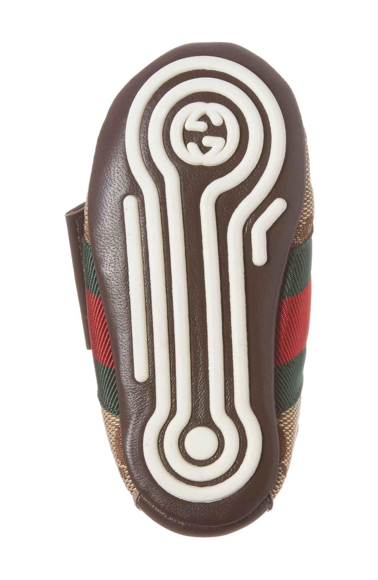 Gucci 'Icon' Crib Shoe, Alternate, color, 