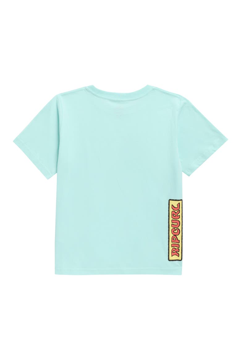 Kids' Sunset Sesh Graphic T-Shirt, Alternate, color, LIGHT AQUA