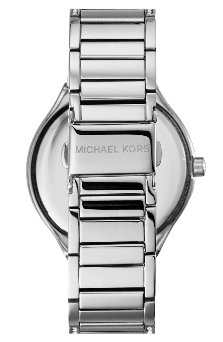 MICHAEL Michael Kors Michael Kors 'Kerry' Crystal Accent Bracelet Watch, 38mm, Alternate, color, 