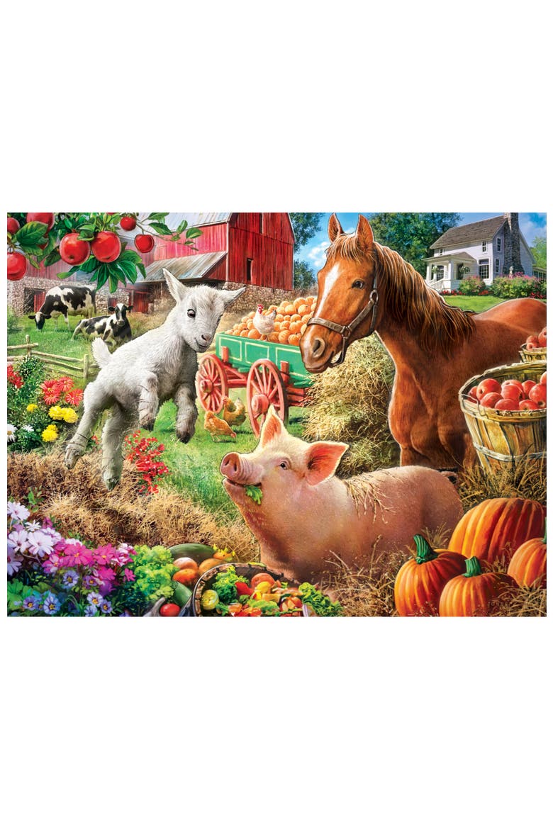 Pumpkin Patch Pals 300 Piece Puzzle, Alternate, color, Multicolor