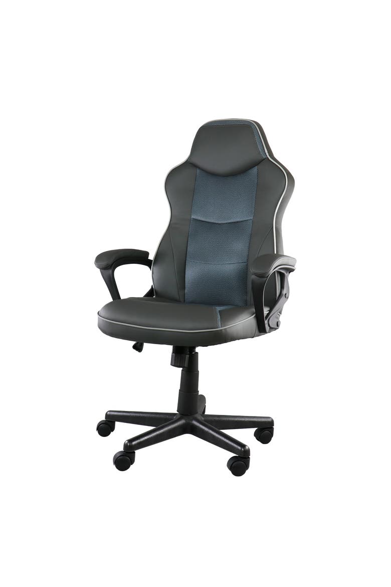 High Back Adjustable Office Chair, Main, color, Gray